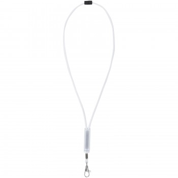 Landa lanyard with adjustable strip