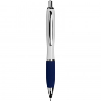 Metal curvy ballpoint pen-BK