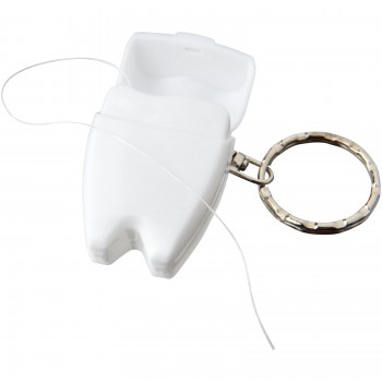 Demi dental floss keychain