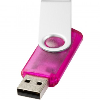 Rotate-translucent 2GB USB flash drive