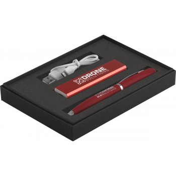 Gift Set 7: Hydra Power Bank and Balfour Ballpen