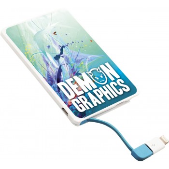 Slimline Power Bank (Full Colour Print to Both Sides)