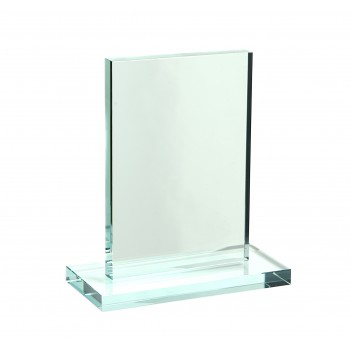 Large Jade Green Rectangular Trophy Award