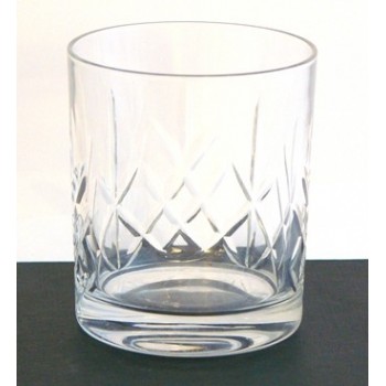 Heavy Cut Crystal Glass Tumbler