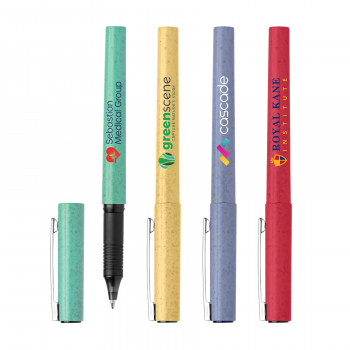 Fox Gel Eco Wheat Plastic Pen