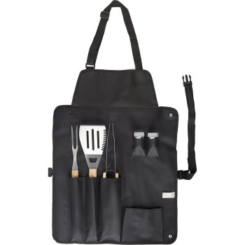 Barbecue Set With Apron 6pc