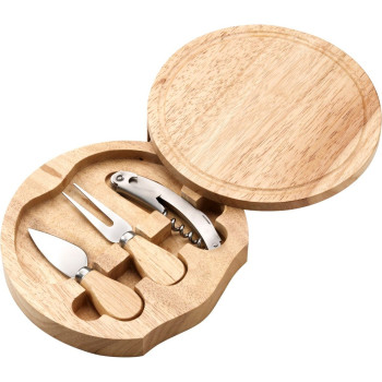 Wooden Cheese set