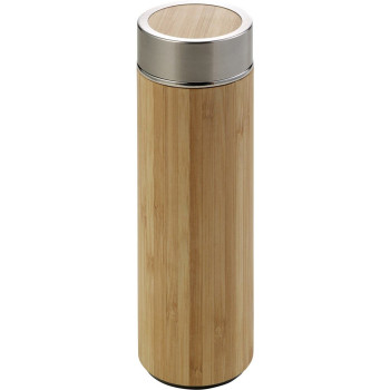 Bamboo bottle with tea infuser 420ml