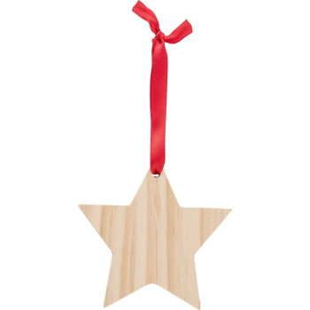 Wooden Star Decoration