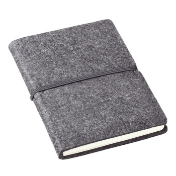 Grey Felt A5 Notebook