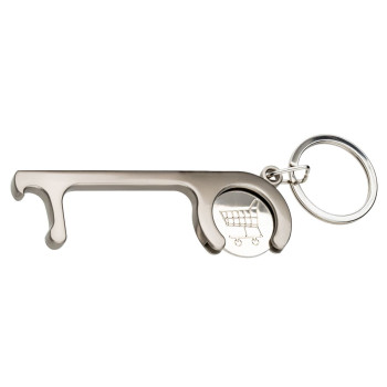 Hygienic Bottle Opener Keyring