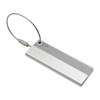 Metal Cable Luggage Tag