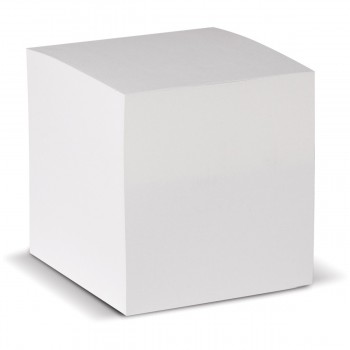 Cube pad white, 90x90x90mm