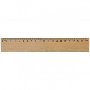 Ruler wood 20cm