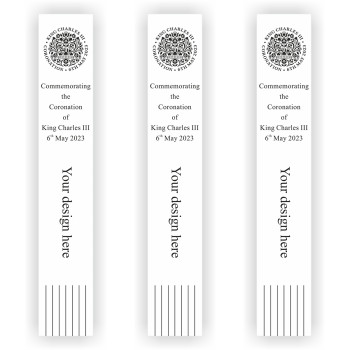 Branded Coronation Book Markers