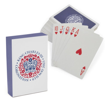 Promotional Coronation Paper Playing Cards