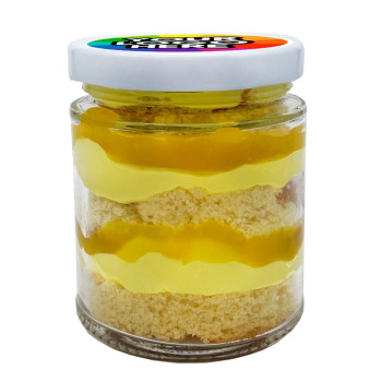 Lemon Cake Jars