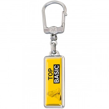 Keyring metal, rectangle