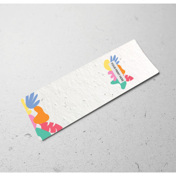 Seed Paper Bookmark - Double Sided Print