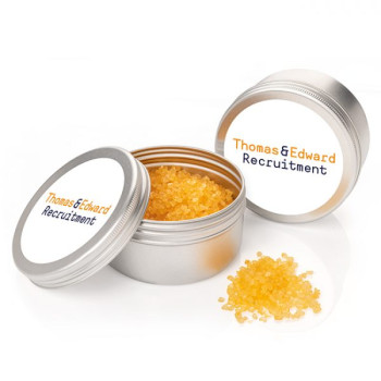 Fragranced Bath Salts in a Tin 100g