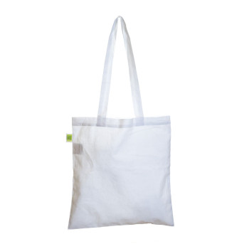 Eco White Cotton Shopper