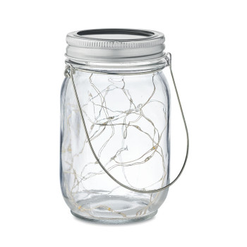 Solar Mason Jar Outdoor Lamp