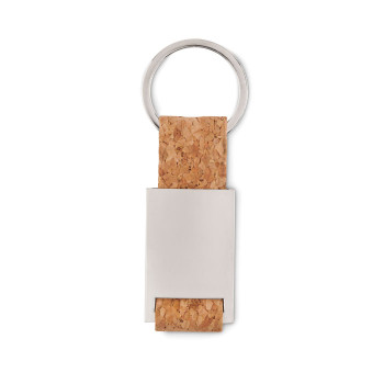 Key Ring With Cork Webbing