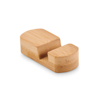 Mini Bamboo Phone Stand