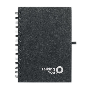 A5 RPET Felt Cover Notebook