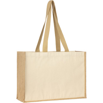 Brookland Eco Jute 10oz Canvas Tote Shopper