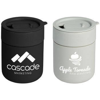 Obsidian Matte Ceramic and Silicone Mug 270ml