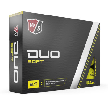 Wilson Staff Duo Soft Coloured Printed Golf Balls Buy 12 Dozen Get 2 Dozen Free