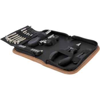 Spike 24-Piece RCS Recycled Plastic Tool Set With Cork Pouch