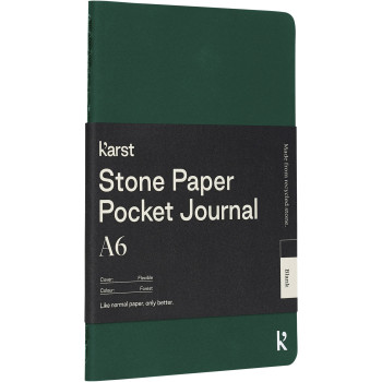 Karst A6 Stone Paper Softcover Pocket Journal - Blank