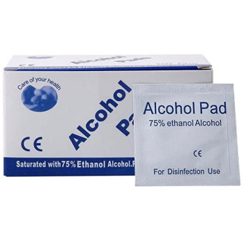 Disposal Alcohol Wipes 50 Pack