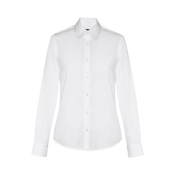 Paris Women's Long-Sleeved Shirt White