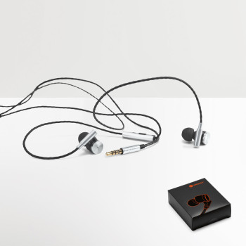 Metal & ABS Earphones With Microphone