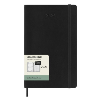 Moleskine Soft Cover 12 Month L Weekly Planner German 