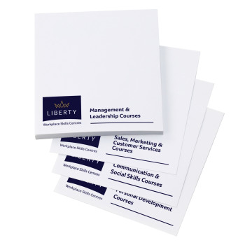 Sticky-Smart Notes Variable Print 68 x 75mm