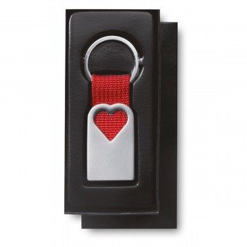 Heart Metal Keyring