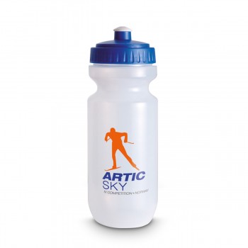 Plastic drinking bottle