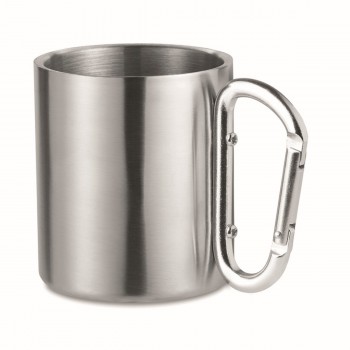 Metal Mug & Carabiner Handle