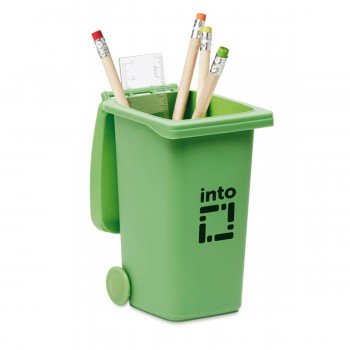 Wheelie bin pen holder