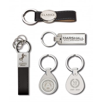 Elite Hide Leather Keyring