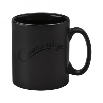 Cambridge Matt Black Mug 