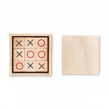 Wooden Tic Tac Toe