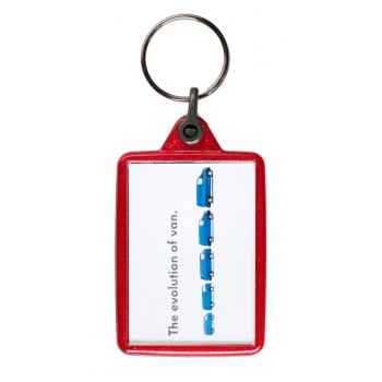 Recycled Rectangular Keyring