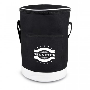 Cylinder Polyester Cooler Bag