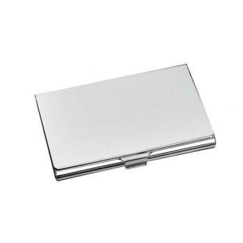 Classic Business Card Case - Chrome Plated