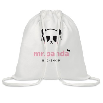 Bamboo cotton drawstring bag